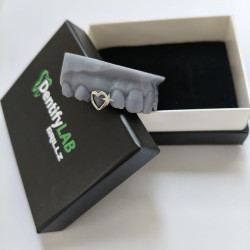 Heart and star Grillz Z319