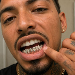 8 teeth Open Face Grillz Z330