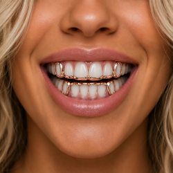 12 teeth Open Face Bridge Grillz Z334