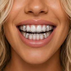 12 teeth Open Face Bridge Grillz Z334