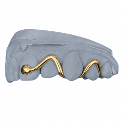 4 teeth Snake Grillz Z335