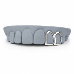 2 diş Çerçeve Grillz Z338