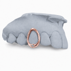 Swarowski Taşlı Minimal Grillz Z350