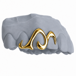 3 Teeth Free Line Grillz Z353