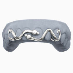 6 Teeth Snake Grillz Z368