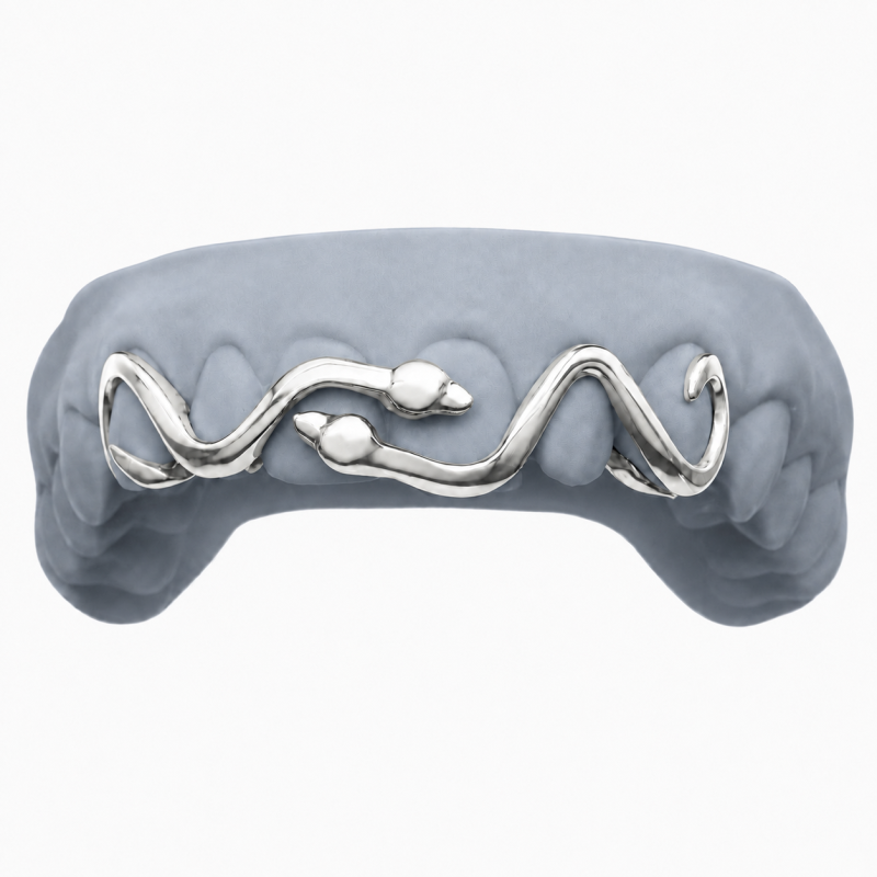 6 Teeth Snake Grillz Z368