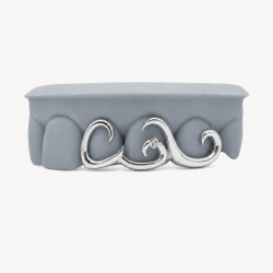 3 Teeth Swarovski Grillz Z371