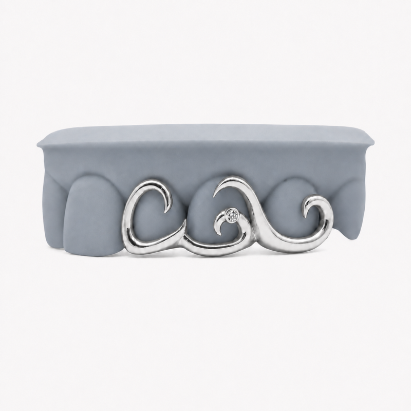 3 Diş Swaorovski Grillz Z371