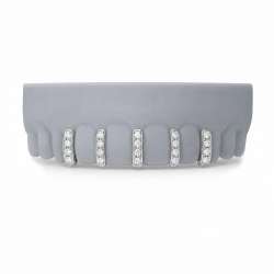 5 Piece Swarovski Bar Grillz Z385