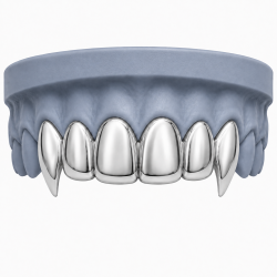 6 Teeth Vampire Grillz Z403