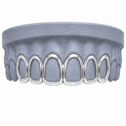 6 Diş Frame Grillz Z405