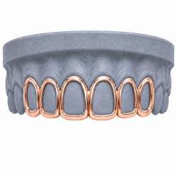 6 Teeth Frame Grillz Z405