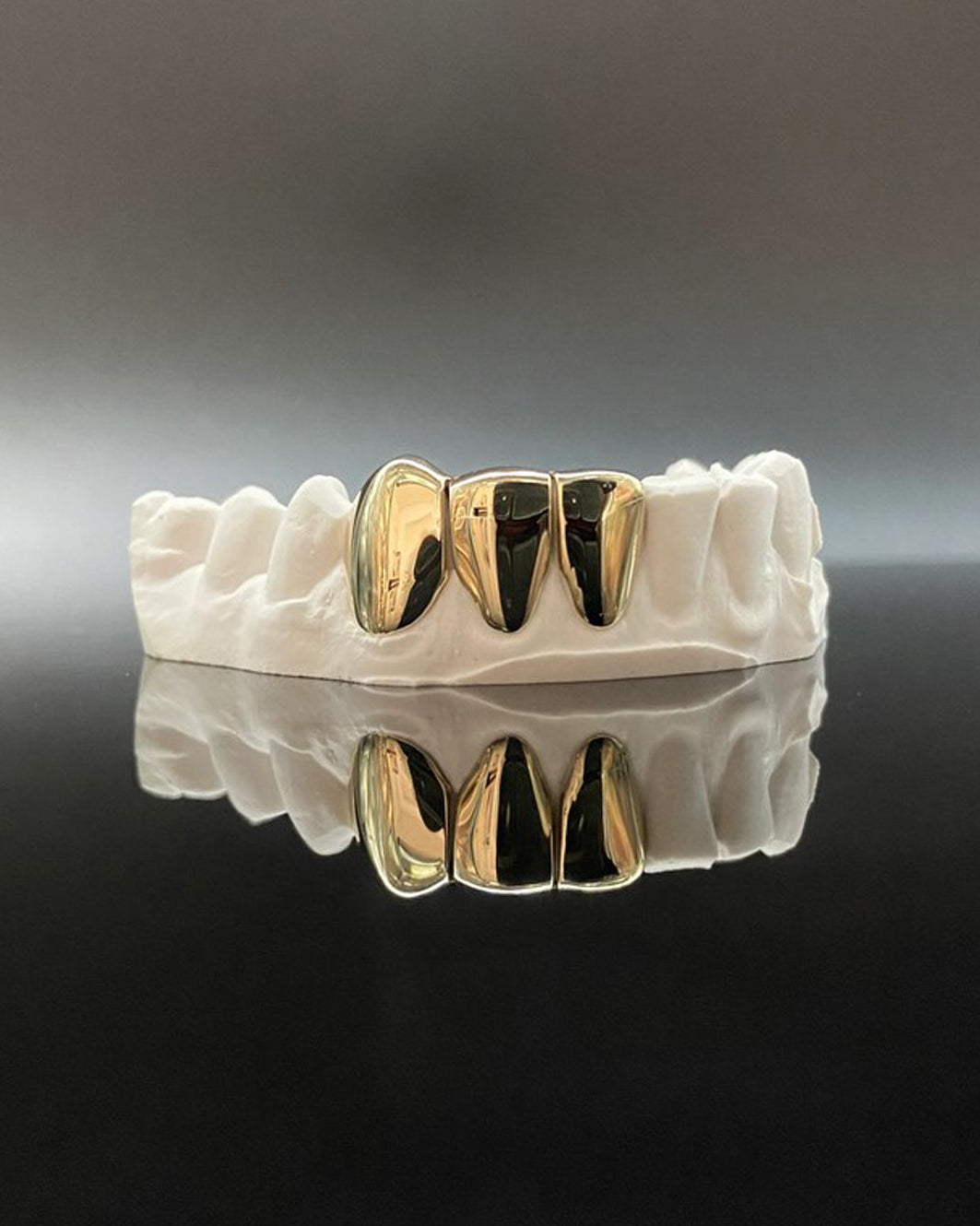 Custom Triple Cap Design Grillz