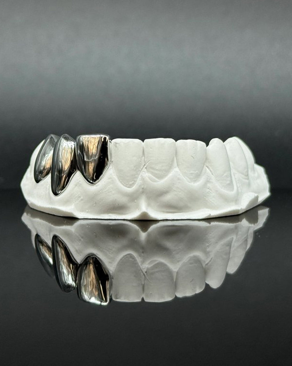 Custom Triple Cap Design Grillz