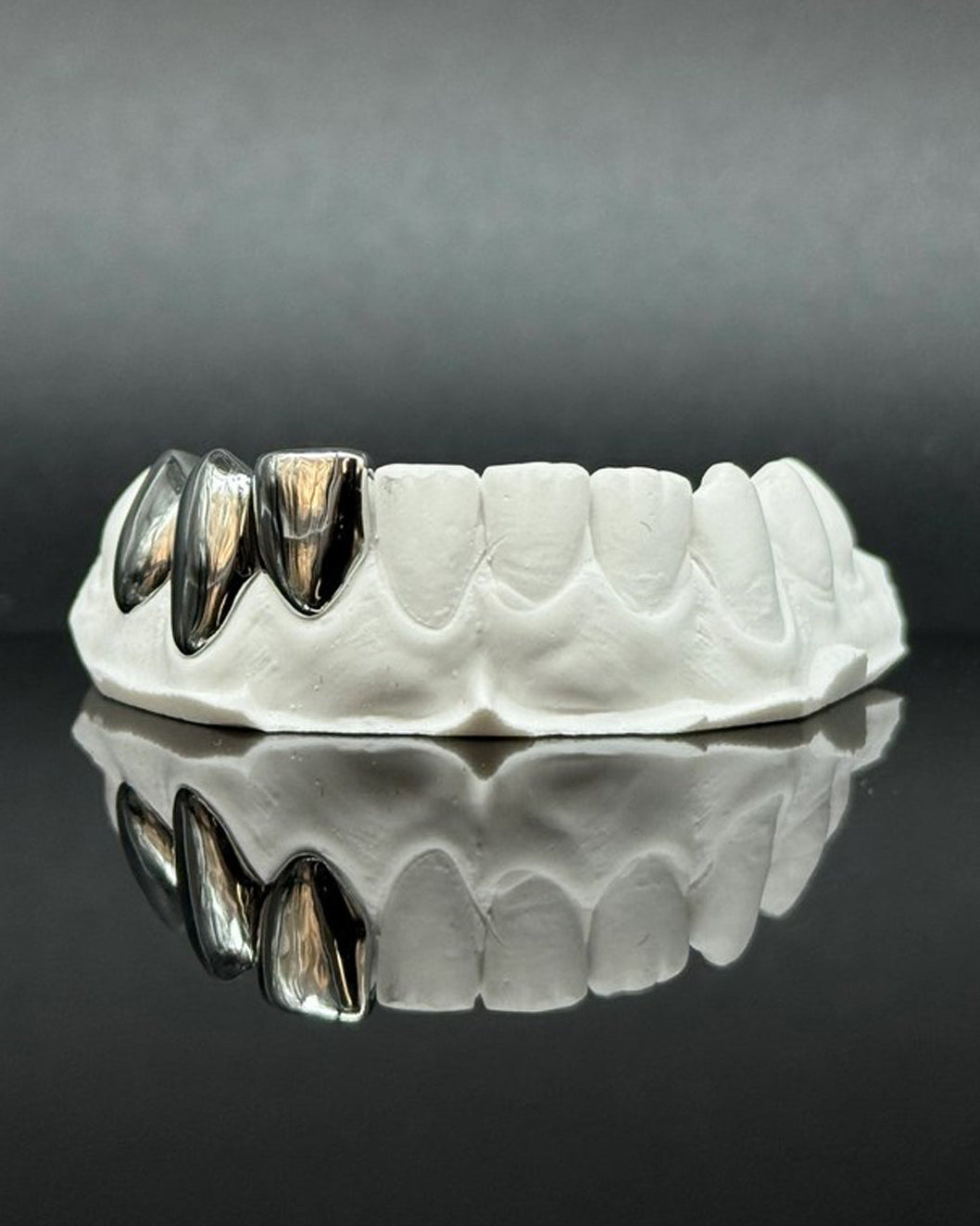 Custom Triple Cap Design Grillz