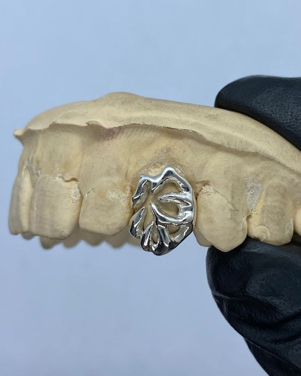 Custom Leaf Design Grillz