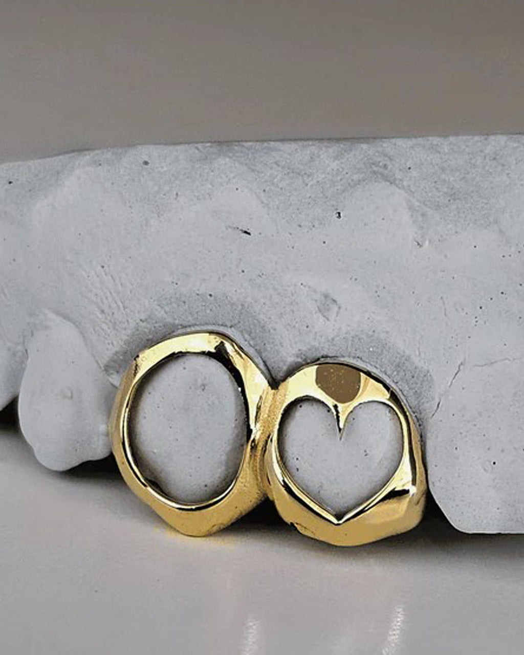 Custom Heart Shaped Grillz