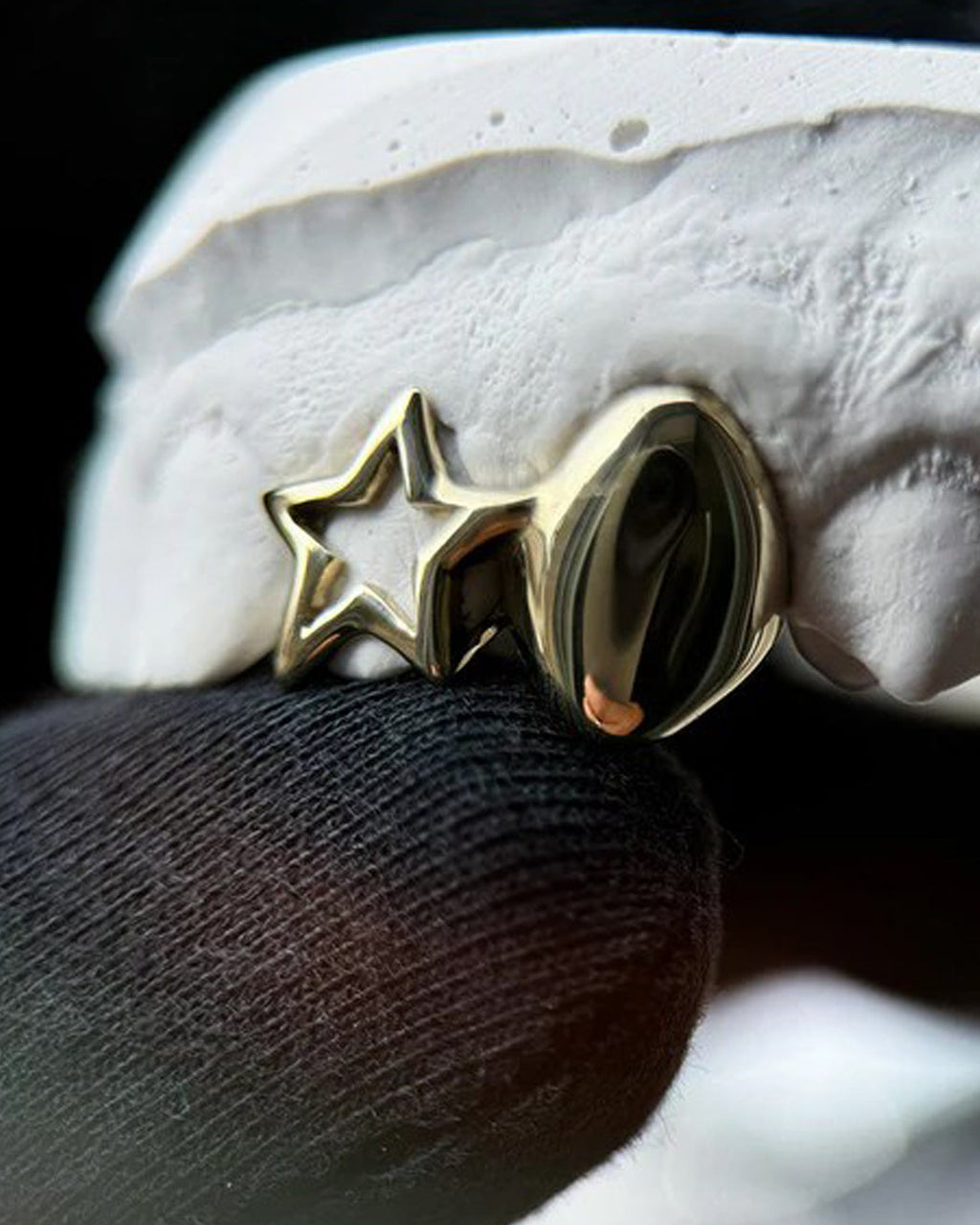 Custom Star and Moon Grillz