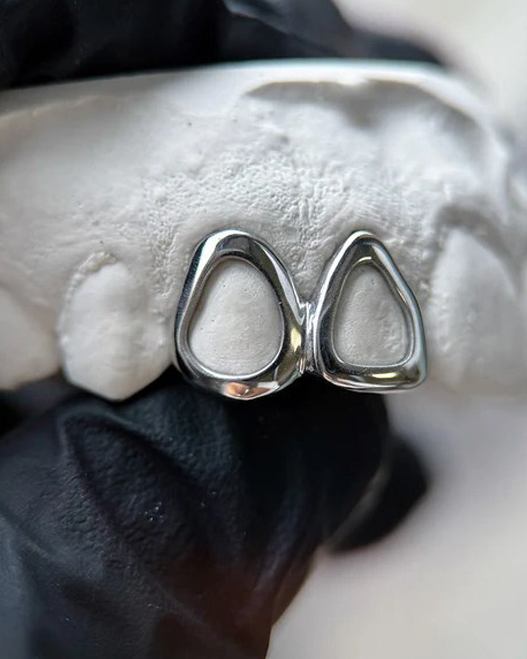Custom Double Frame Design Grillz