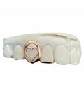 Custom Heart Frame Design Grillz