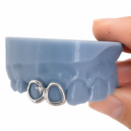 2 TEETH STAR GRILLZ WITH SWAROVSKI Z304