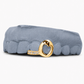 2 TEETH ICED AND OPEN FACE HEART GRILLZ Z344