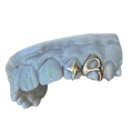2 TEETH STAR GRILLZ Z306