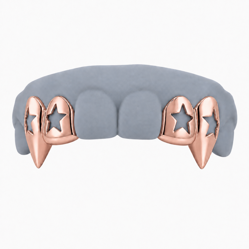 4 TEETH STAR GRILLZ Z361