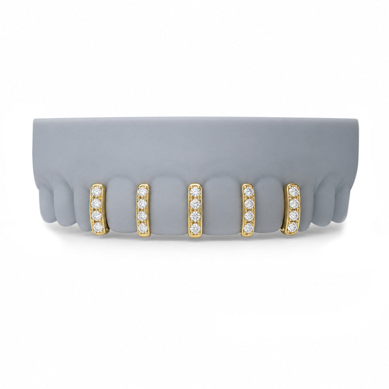 5 PIECE SWAROVSKI BAR GRILLZ Z385