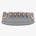 8 TEETH SWAROVSKI STAR GRILLZ Z370