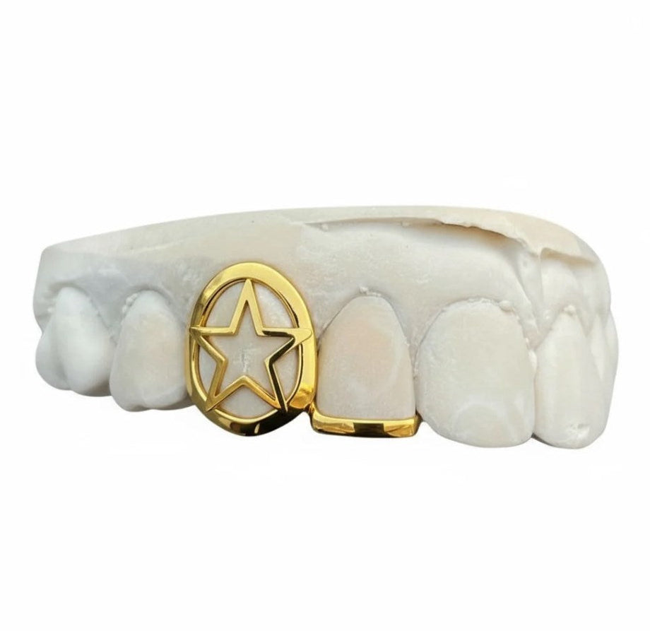 Custom Star Design Grillz