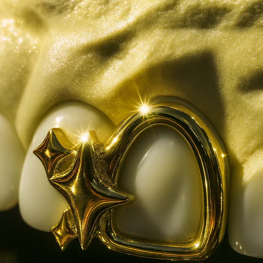 Custom Star Design Grillz