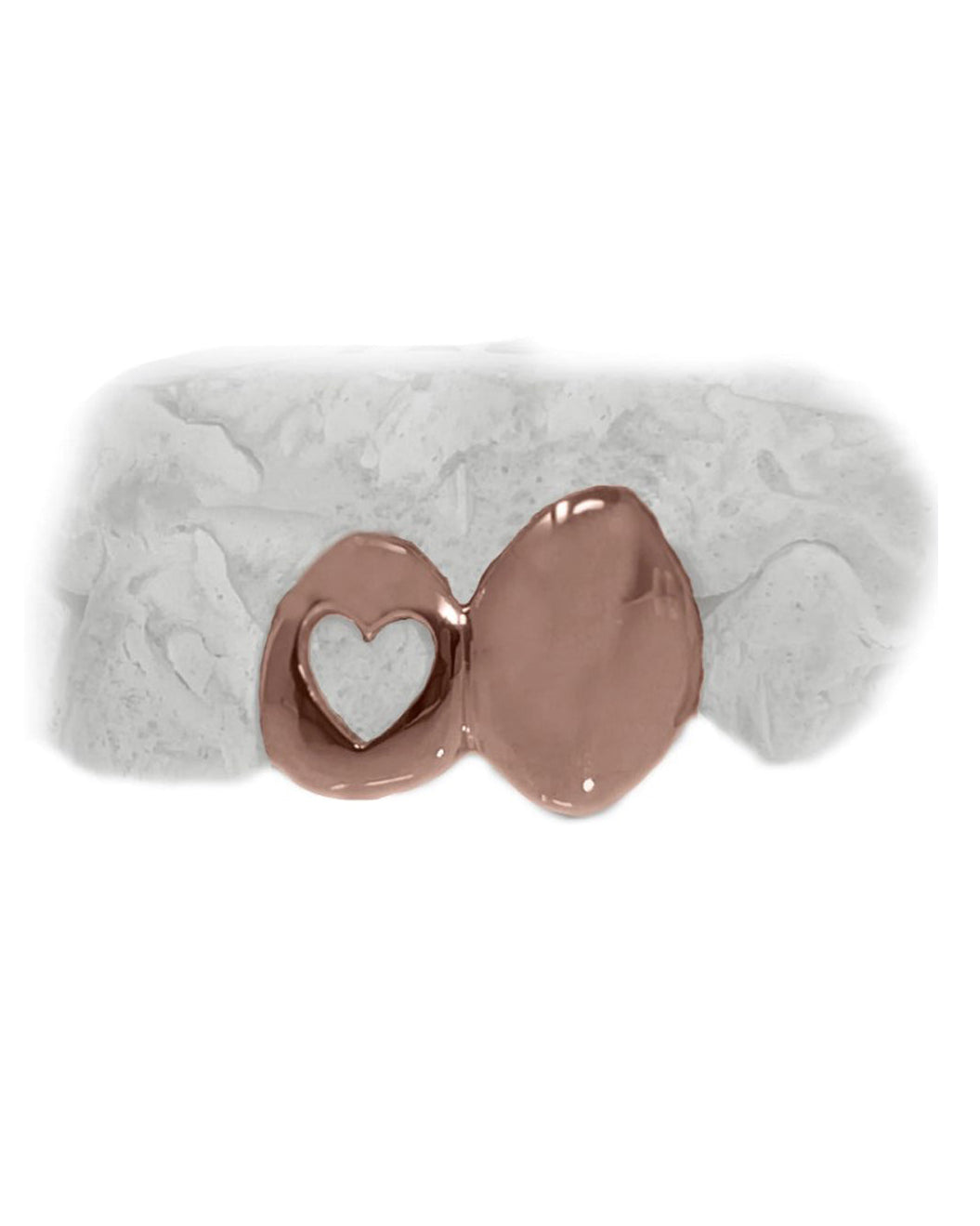 Custom Heart Design Grillz