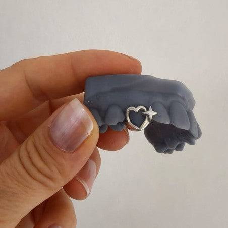 HEART AND STAR GRILLZ Z319