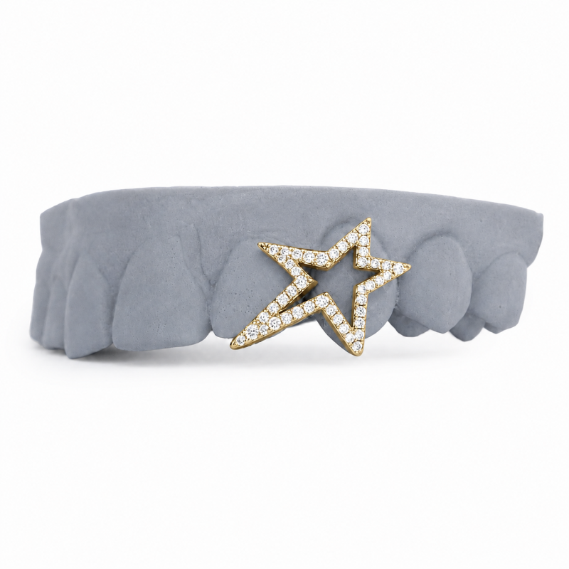 SWAROVSKI ICED STAR GRILLZ Z365